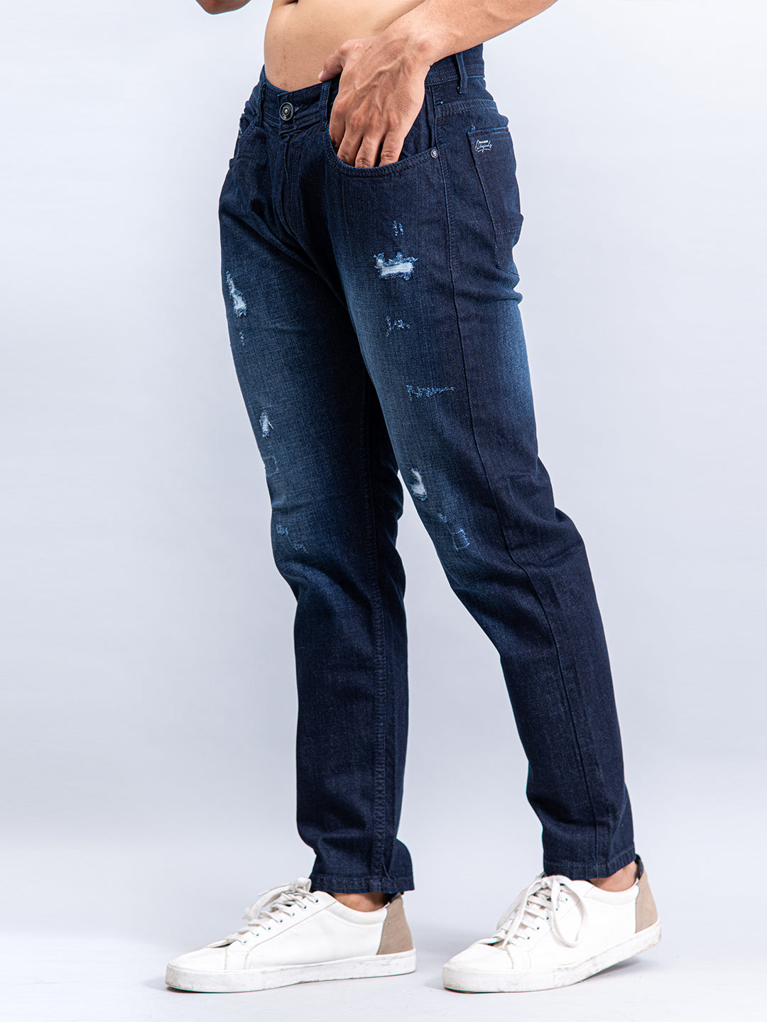 Men's Slim Fit Jeans - Goodfellow & Co™ Dark Blue Wash 34x34 : Target